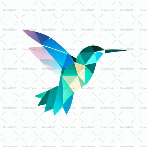 Geometrischer Kolibri